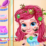 Messy Little Mermaid Makeover